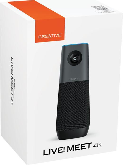Actual product image Creative Live! Meet 4k (black, 4K, 4 omnidirectional microphones) (8.29 Mpx)