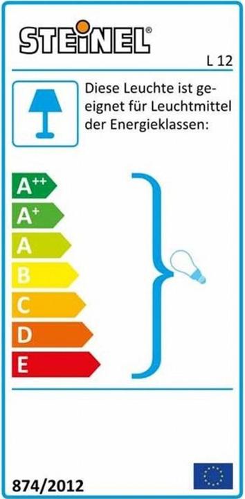 Energie-Label Steinel L 13 (E27, IP44)