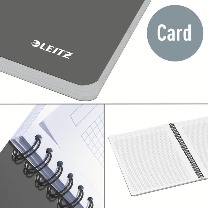 Actual product image Leitz Notebook Office (A4, Checked, Hardcover)