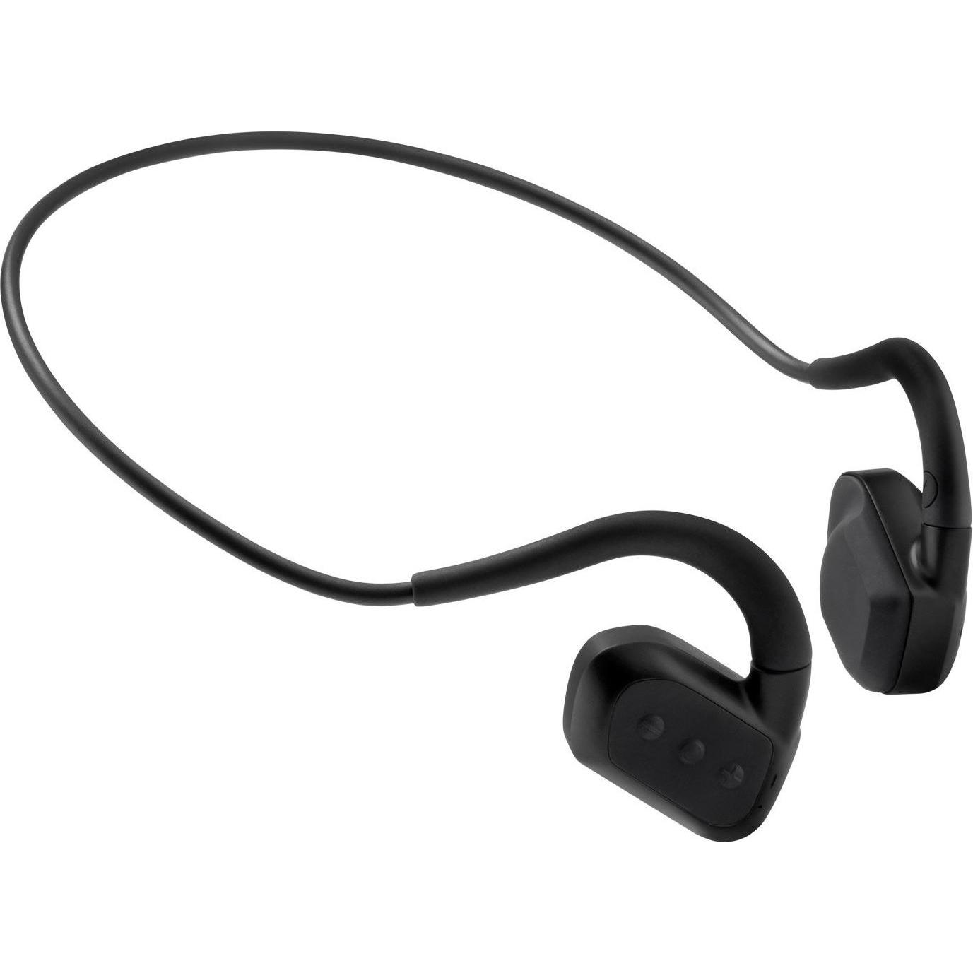 Evolveo BonePro schwarz / kabelloser Wangenknochen-Kopfhörer / Bluetooth / MP3 / 32 GB / IP68 (Kabellos) (BONEPRO-BK)