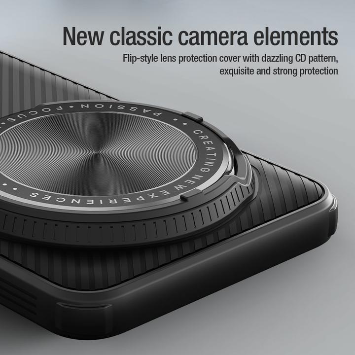 Actual product image Nillkin Back panel cover Xiaomi - CamShield Prop Case for Xiaomi 15 Ultra Black (Xiaomi 15 Ultra)