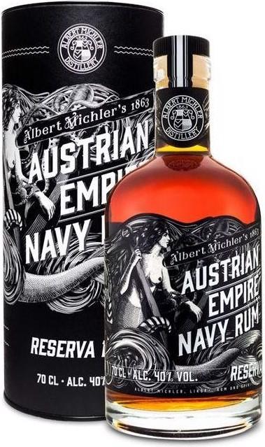 Immagine prodotto Michlers Impero Austriaco Navy Rum Reserve 1863 70 cl / 40 % Caribbean (1 x 70 cl)