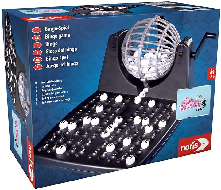 Immagine prodotto Noris Tamburo del bingo (Tedesco, Francese, Inglese, Italiano)