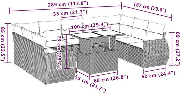 Produktbild vidaXL Timo