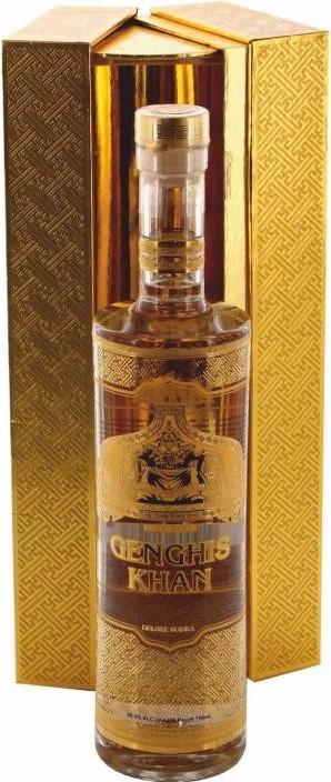 Actual product image Khyarin Nuur GENGHIS KHAN Premium Vodka 70 cl / 39.5 % Mongolia (1 x 70 cl)