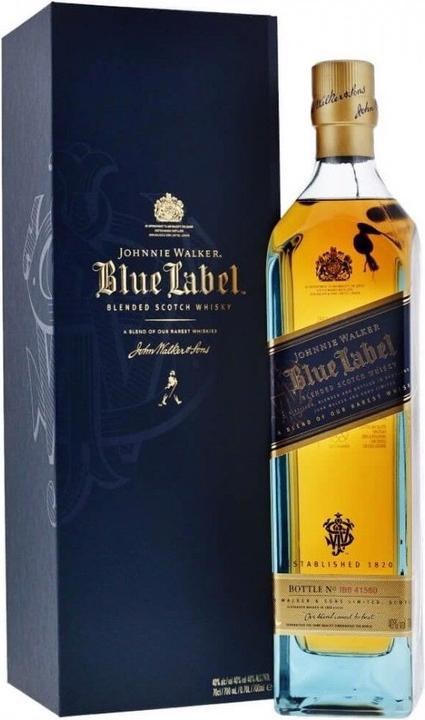 Johnnie Walker Blue Label (Blended Malt Whisky, 1 x 70 cl)