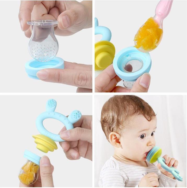 Actual product image Haakaa Fruit teat and freezer cover set