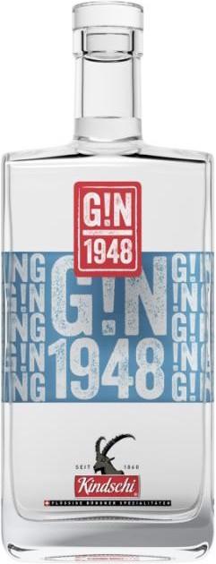 Image du produit Kindschi G!N 1948 Premium Gin 70 cl / 48 % Suisse (1 x 70 cl)