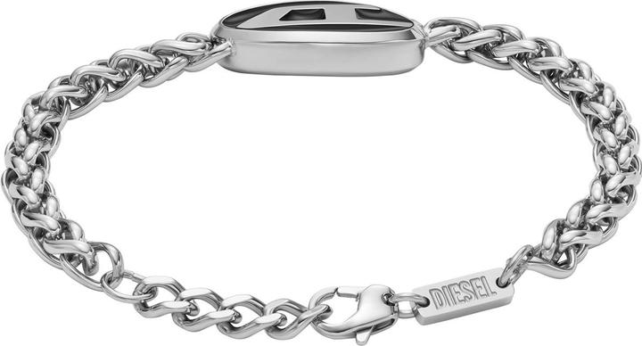 Immagine prodotto Diesel Bracciale in acciaio (18.50 cm, Acciaio inossidabile, Epossidico)