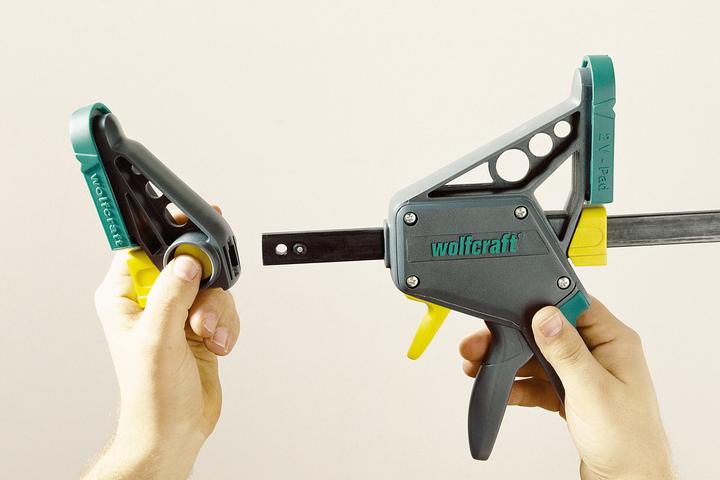 Produktbild wolfcraft Einhandzwinge EHZ „PRO“ 100/700 mm (700 mm)