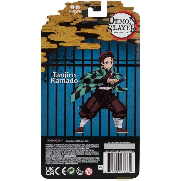 Thumbnail - McFarlane Demon Slayer: Kimetsu no Yaiba Actionfigur Tanjiro Kamado 13 cm