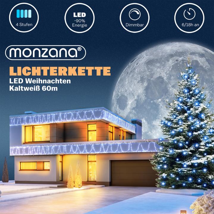 Produktbild Monzana Lichterkette (60 m)