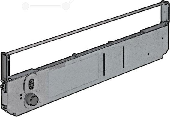 Actual product image Kores Ribbon for OKI ML 3410, nylon, black OKI ML 393-394-395, SIEMENS Highprint 4400-4500, Utax P600