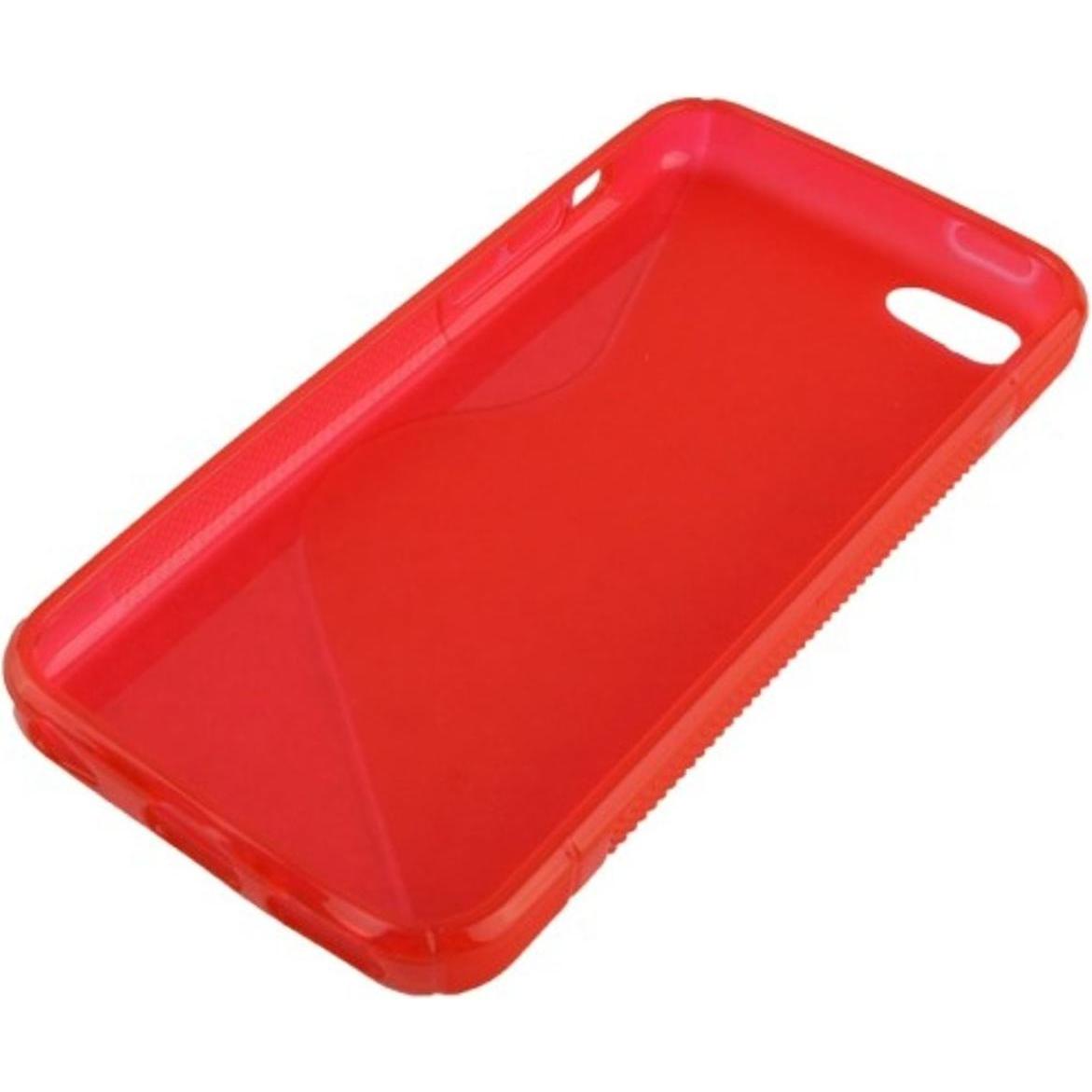 Thumbnail - König Design Handyhülle TPU Case für Handy Apple iPhone 5C Rot (Apple iPhone 5c), Smartphone Hülle, Rot
