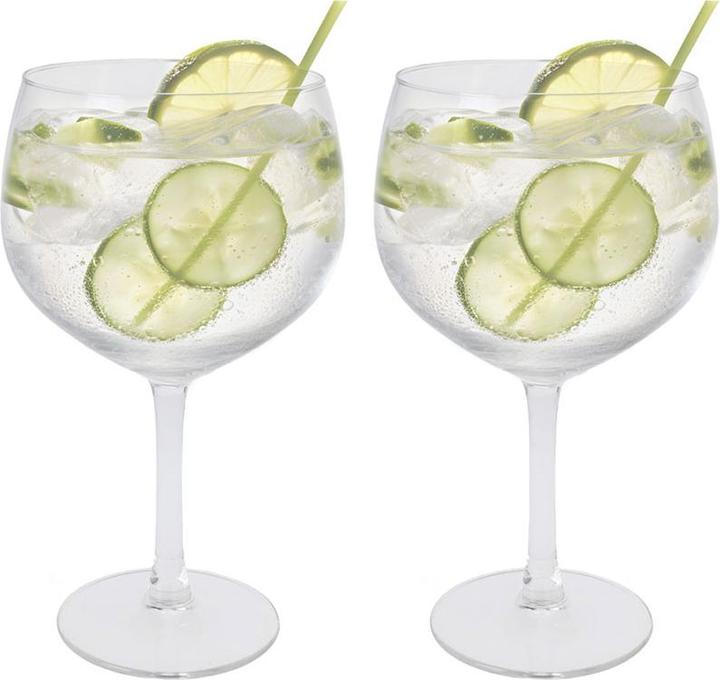 Actual product image Furber Gin glass 650 ml, 2 pieces, transparent, material (6.50 dl, 2 x, Gin glasses)