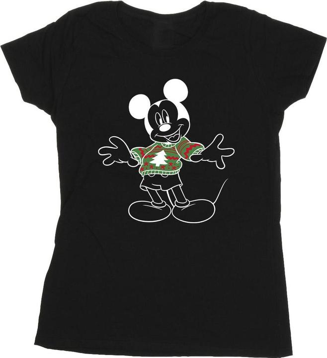 Image du produit Disney - T-shirt MICKEY MOUSE XMAS JUMPER - Femme (XXL)