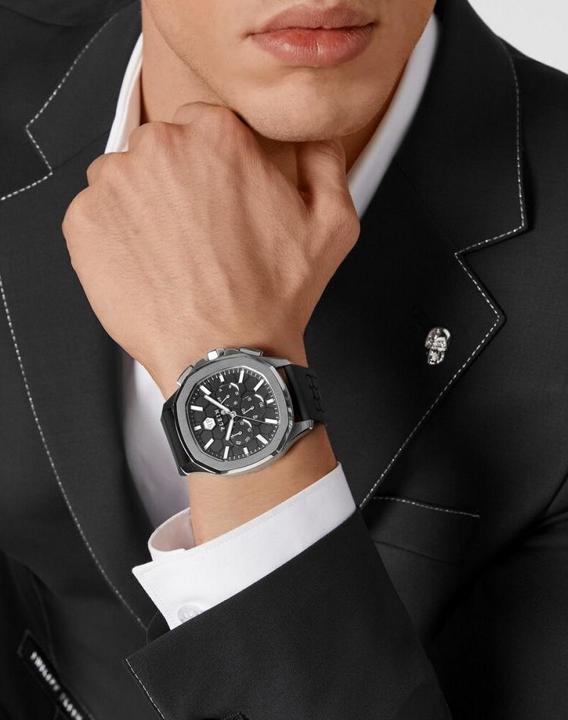 Produktbild Philipp Plein PWSAA0123 High-Conic Chronograph Herrenuhr 44mm 5ATM (44 mm)