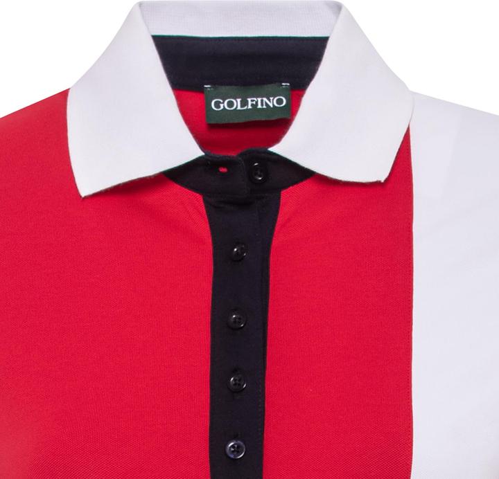 Produktbild Golfino polo-shirt für damen classic tricolore (34)