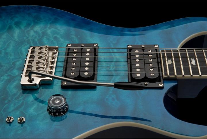 Actual product image PRS SE Custom 24-08 Quilt (Electric guitar, Maple, Mahogany, Rosewood)