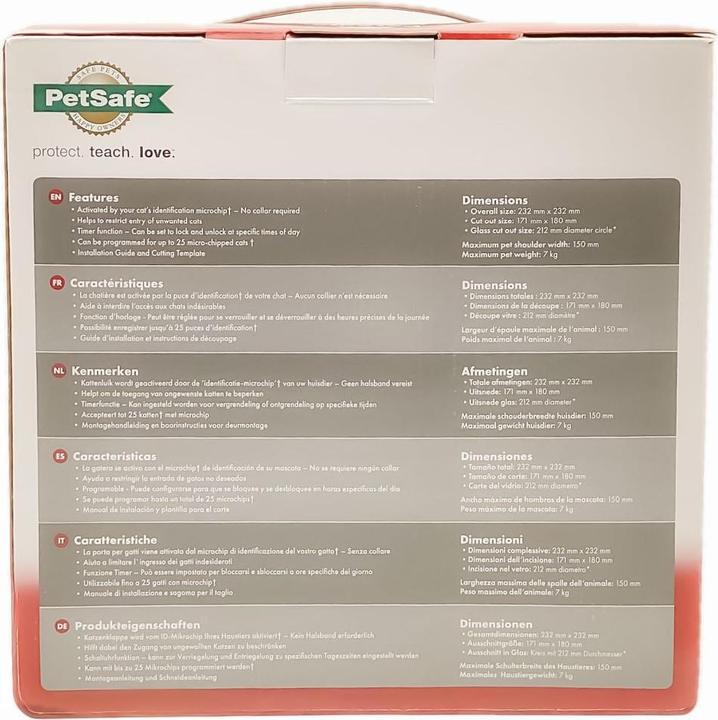 Actual product image PetSafe Petporte Smart Flap (Microchip Cat Flap)