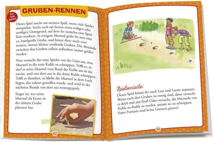 Produktbild Die schönsten Murmelspiele mit Buch