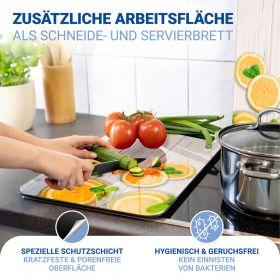 Produktbild Wenko Herdabdeckplatte Universal Mod. Zitronen 2er Set, für alle Herdarten