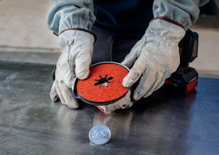 Produktbild Bosch Professional Zubehör EXPERT R781 Prisma Ceramic X-LOCK Fiberscheibe, 125 mm, 22,23 mm, G 80 (80)