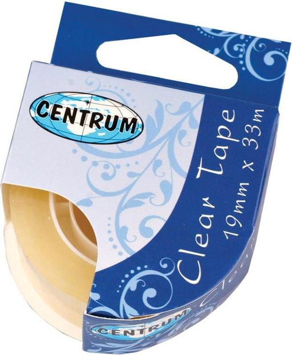 Produktbild Centrum Tape 19mm*33m. 40my. På blisterkort (19 mm)