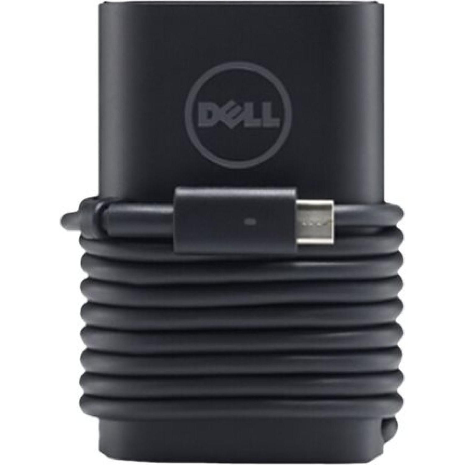 Dell AC Adapter E5 90W Type-C (EUR) (90 W), Notebook Netzteil, Schwarz