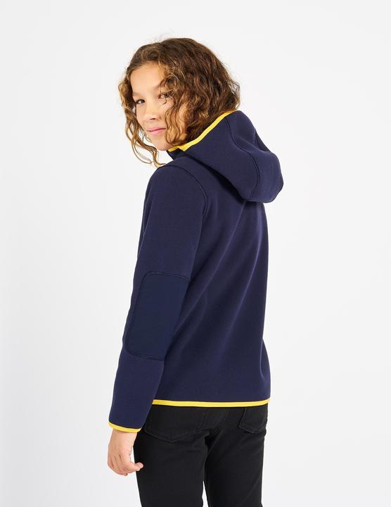 Produktbild Tribord Fleecejacke Segeln Kinder warm wendbar 500 marineblau/gelb (164)