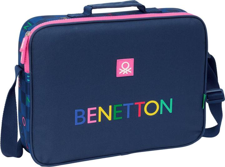 Produktbild Benetton Schulrucksack Damero Marineblau 38 x 28 x 6 cm (6 l)