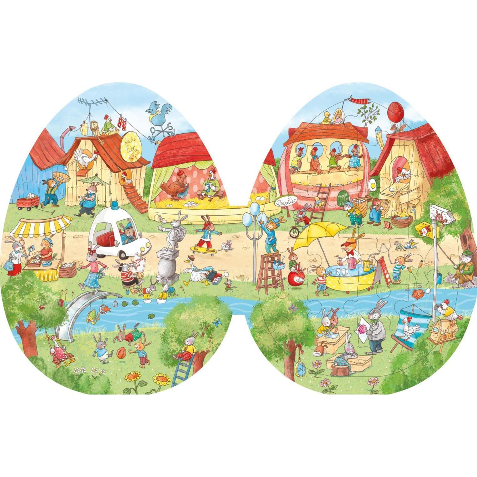 Thumbnail - Esslinger Das Puzzle-Wimmel-Ei (20 Teile)