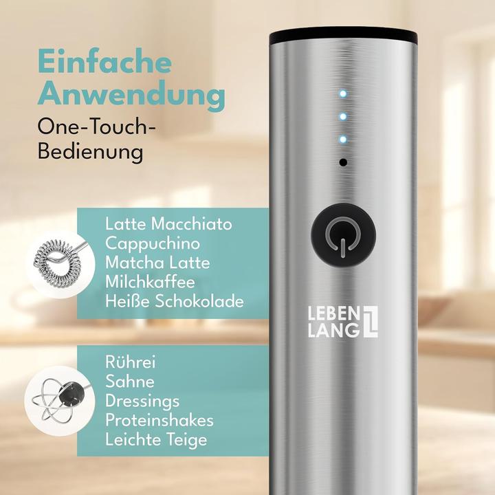 Produktbild Lebenlang Milchaufschäumer