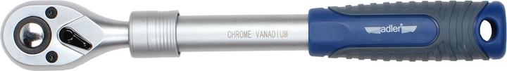 Adler GRZECHOTKA 1/2" TELESKOPOWA 72 ZĘBY