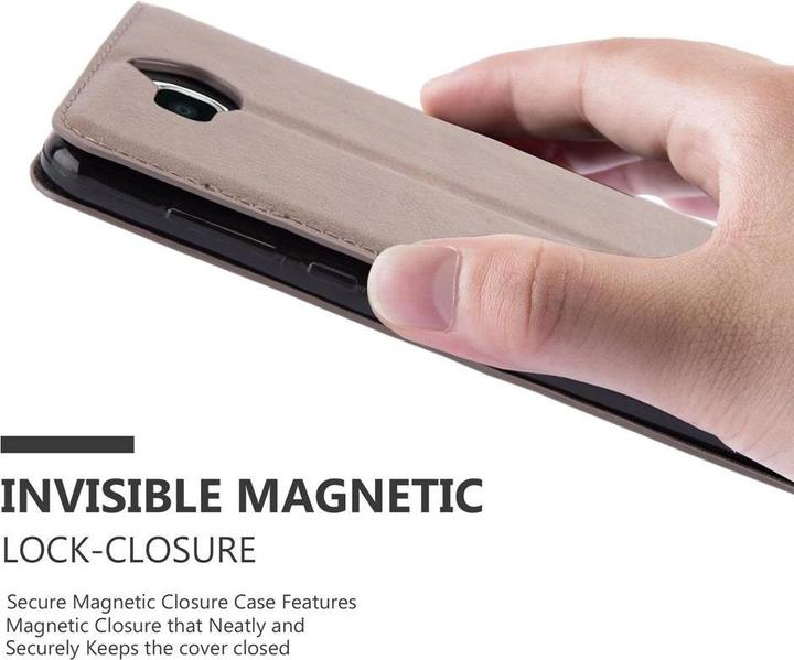 Produktbild Cadorabo Book Invisible Magnet Cover (Huawei Y6 (2017), Huawei Y5 (2017))