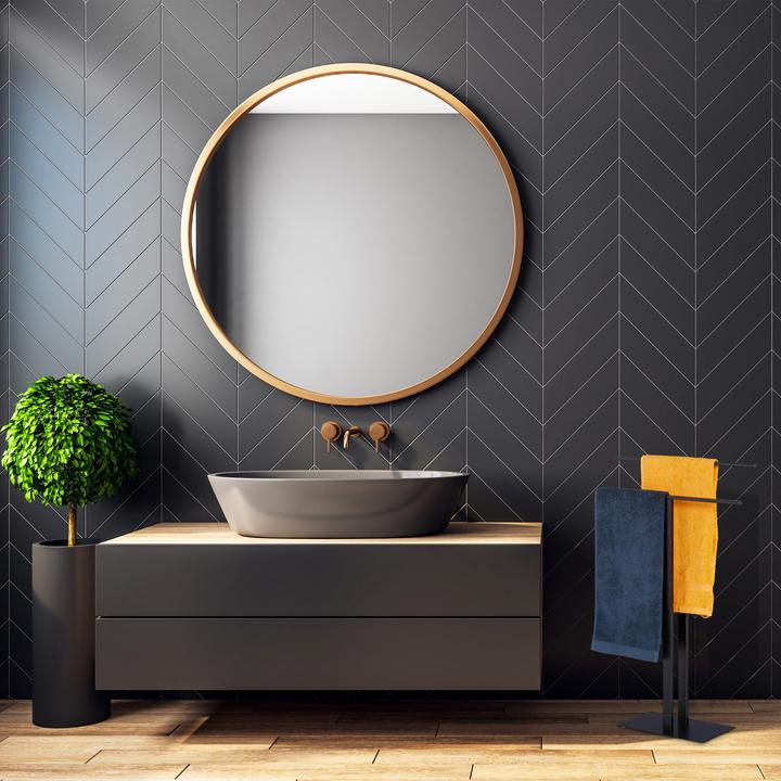 Actual product image Relaxdays Towel rack