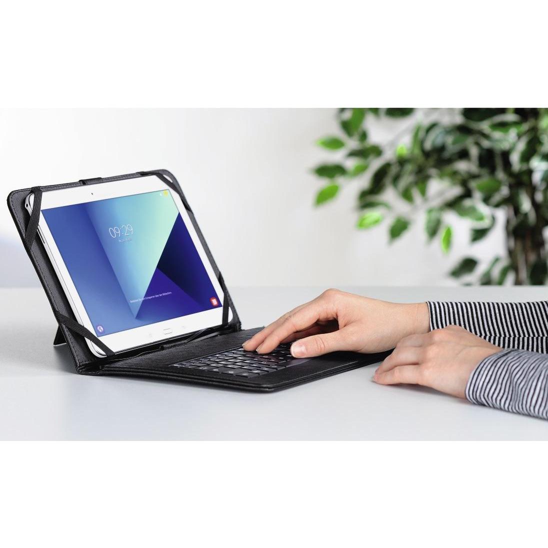 Thumbnail - Hama OTG" für Android, Displaygrösse bis 10,5 (DE), Tablet Tastatur, Schwarz