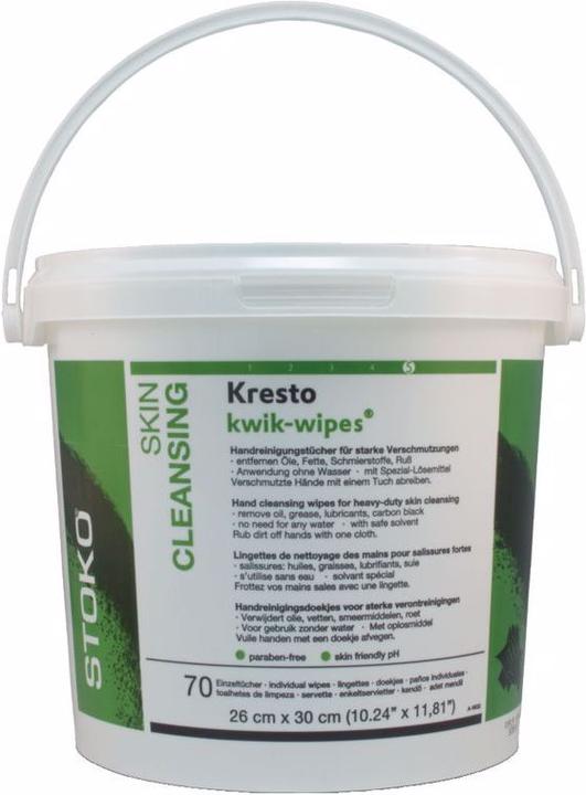 Actual product image Stoko Kresto Kwik-Wipes (Liquid soap, 70 Piece)