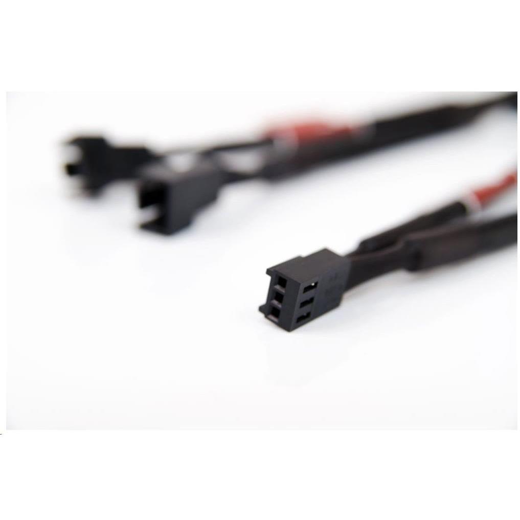 Noctua NA-SYC2 Set di cavi a Y, Accessori per ventola PC, Nero