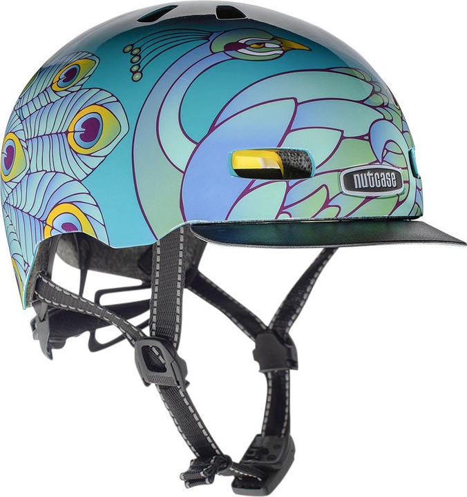 Nutcase Street MIPS helm, Ruffled Feathers, M | 56-60cm (56 - 60 cm)