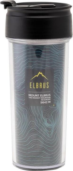 Actual product image Elbrus Thermo mug Dakos 400 ml card print One size (0.40 l)