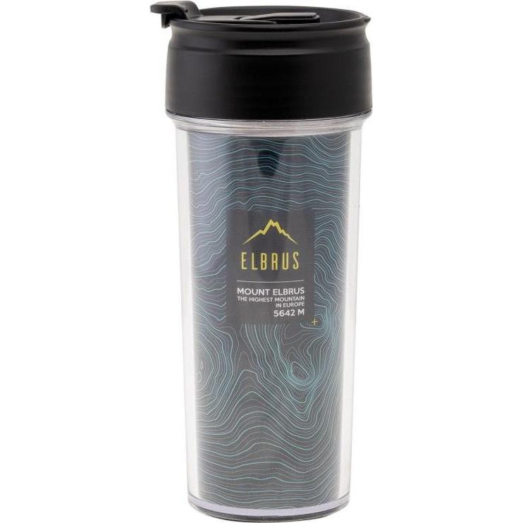 Elbrus Thermobecher Dakos 400 ml Kartendruck Eine Grösse (0.40 l) (35034609)