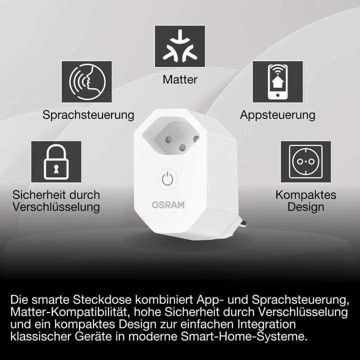 Actual product image Osram Smart+ WiFi Matter Plug