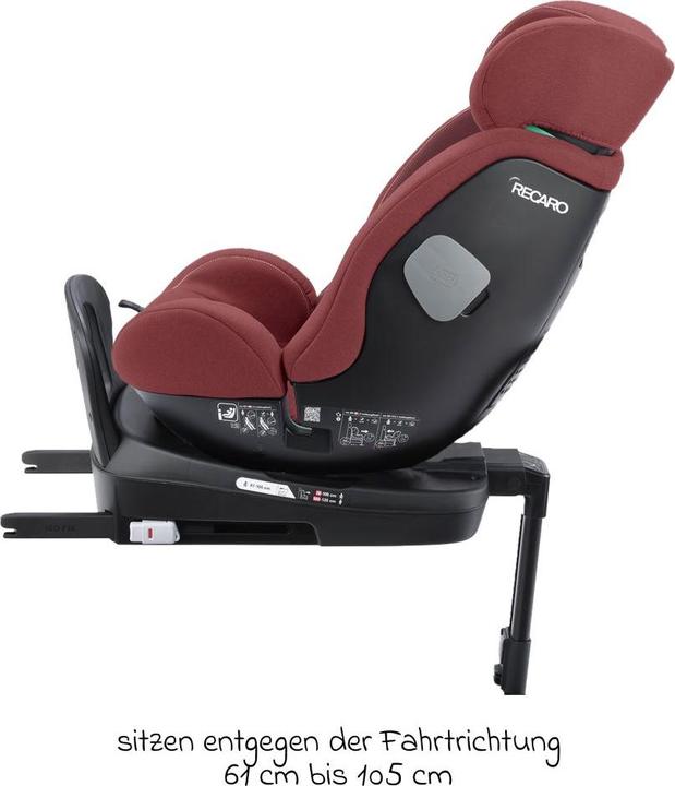 Actual product image RECARO Salia 125 Kid Reboard child seat (61-125 cm) (Reboarder, ECE R129/i-Size Standard)
