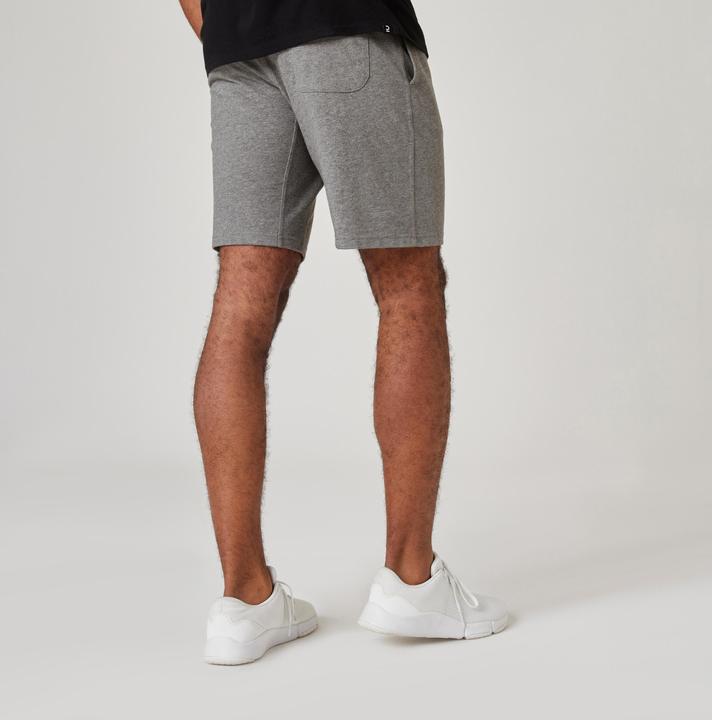 Produktbild Domyos Shorts Herren Baumwolle - grau (XXL)