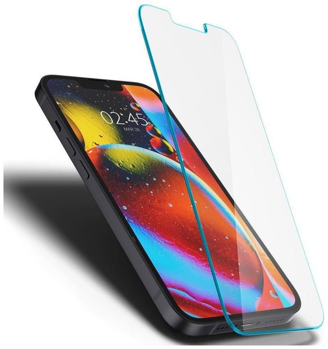 Produktbild Spigen Gehärtetes Glas GLAS.tR ez Passend für Apple iPhone 13 (1 Stück, Apple iPhone 16e, Apple iPhone 13 Pro, Apple iPhone 13, Apple iPhone 14)