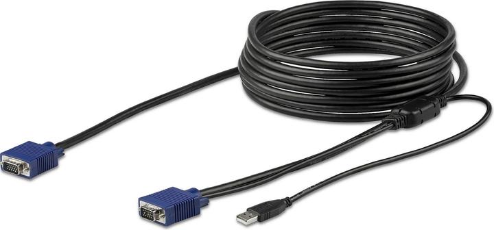 Image du produit StarTech .com Câble KVM USB de 15ft / 4.6m pour consoles montées en rack