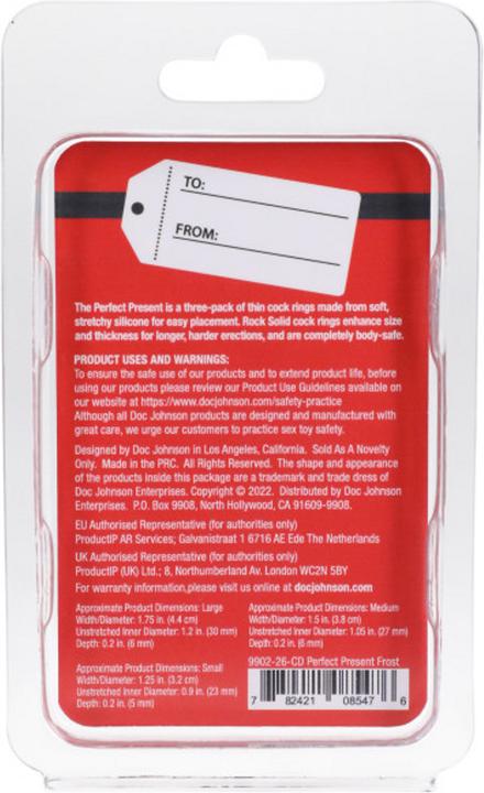 Produktbild Doc Johnson The Perfect Present - Holiday Edition (3.80 cm)
