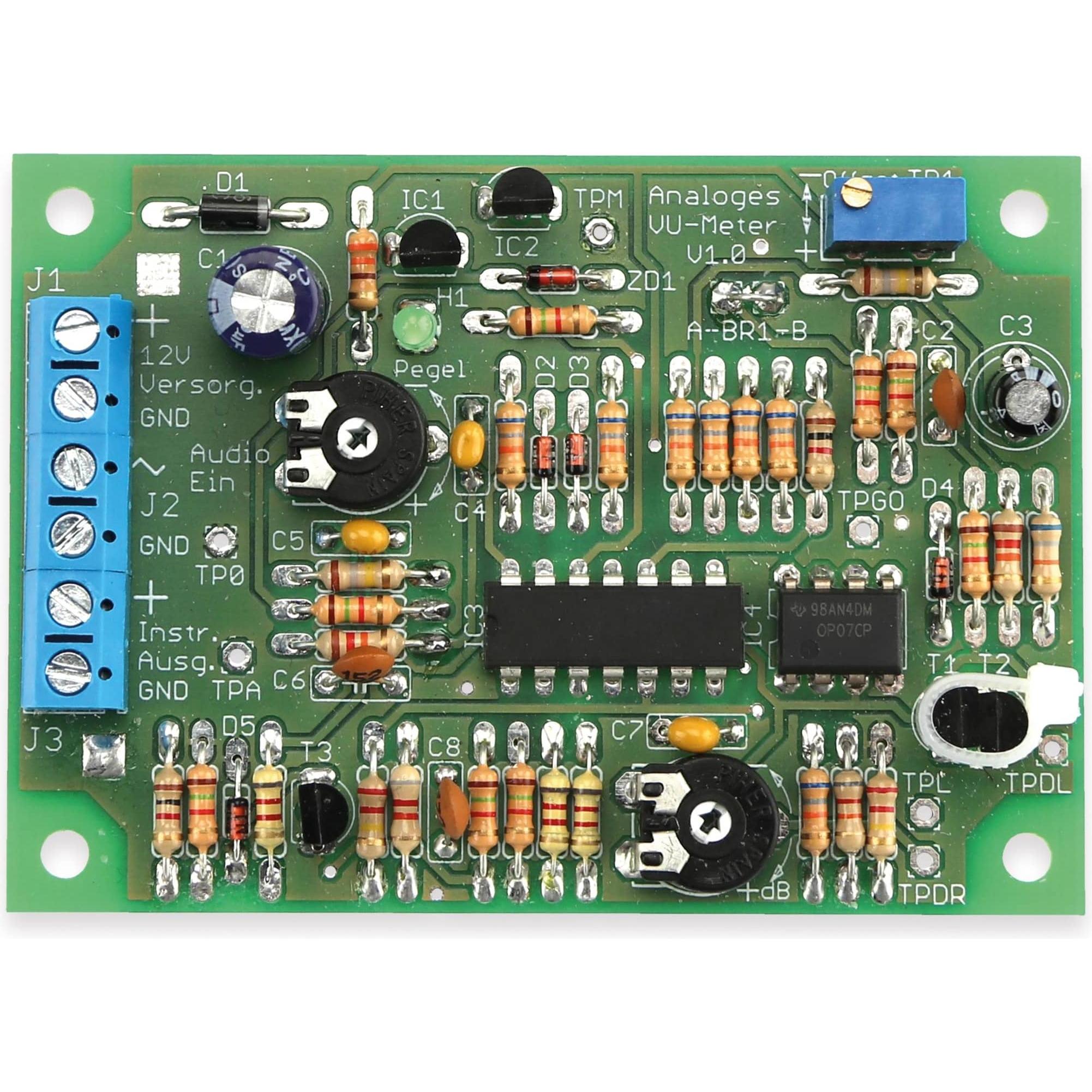 Thumbnail - Pollin Electronic Bausatz Analoges VU-Meter V1.0, Robotik Kit