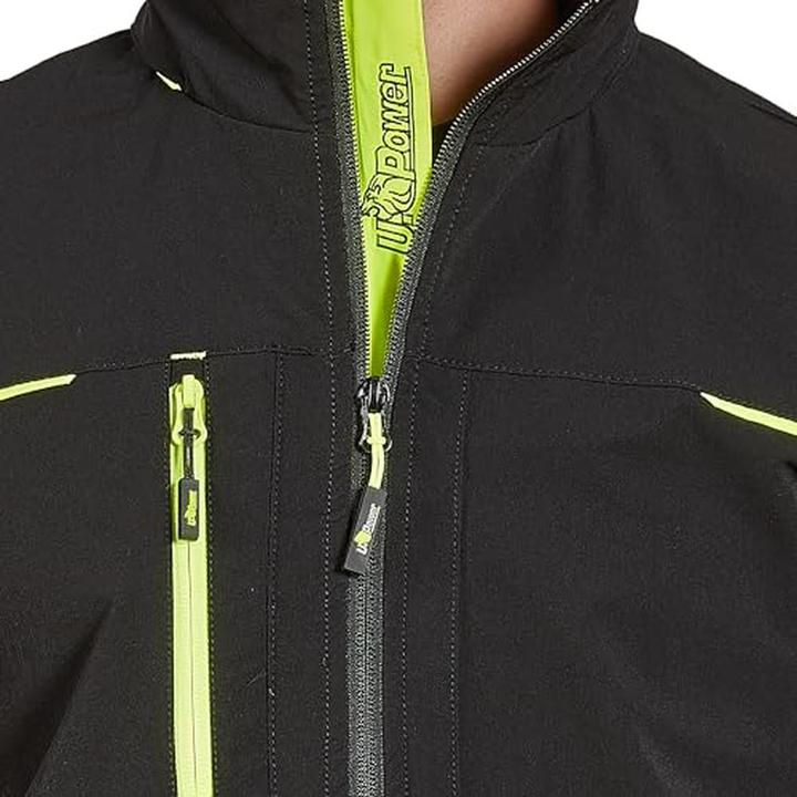 Actual product image U-Power Pluton softshell jacket dark green S (S)